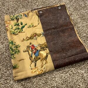 Custom Western Cowboy Shower Curtain